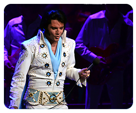 Première médiatique du spectacle de l'été à Québec: Elvis Experience avec Martin Fontaine